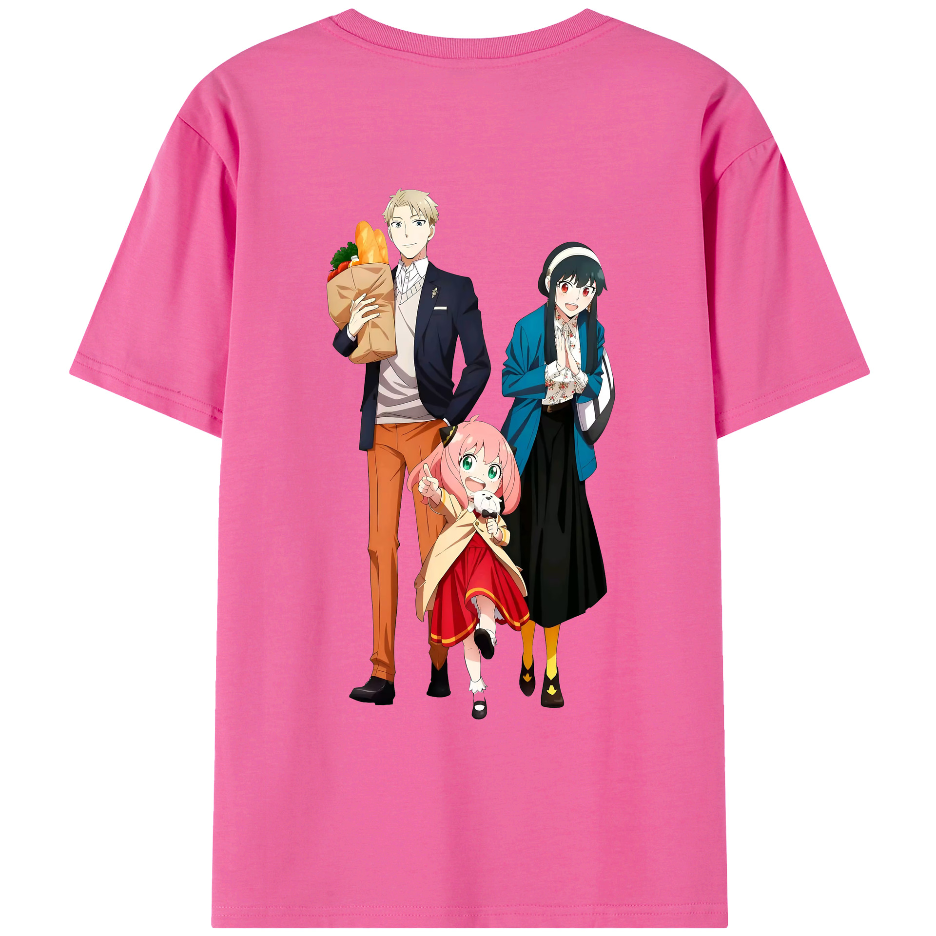 （画像用） SPY×FAMILY间谍家家酒 レディース半袖Tシャツ(バックプリント)